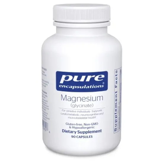 Pure Encapsulations Magnesium (Glycinate) - Supplement to Support Stress Relief, Sleep, Heart Health, Nerves, Muscles, and Metabolism image {11}