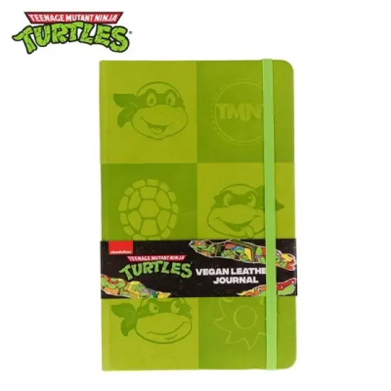 Inkology, LLC Teenage Mutant Ninja Turtles 80-Page Vegan Leather Notebook | 5 x 8 Inches image {1}