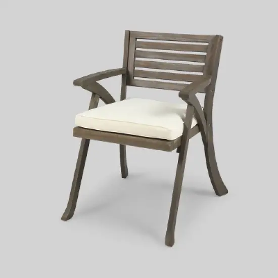 Hermosa 7pc Acacia Dining Set - Christopher Knight Home image {3}