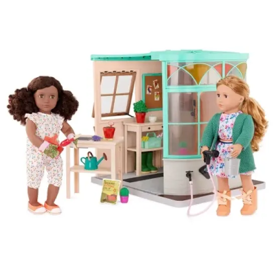 Our Generation Room to Grow Greenhouse Accessory Set for 18" Dolls image {1}