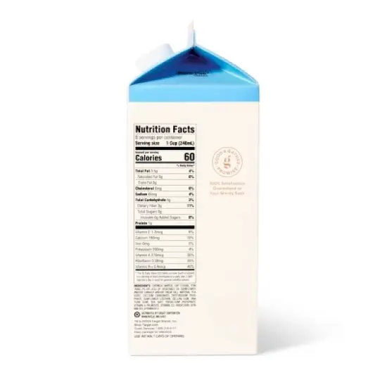 Zero Sugar Oatmilk - 64 fl oz - Good & Gather&trade; image {1}