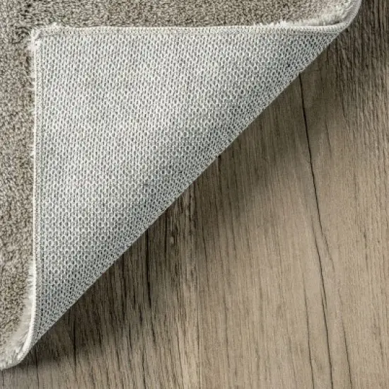 nuLOOM Loni Solid Machine Washable Shag Area Rug image {6}