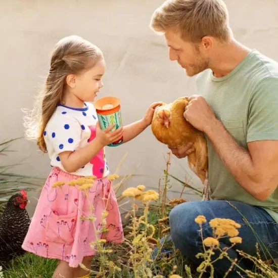 Munchkin Miracle 360&deg; WildLove Sippy Cup 9oz - 2pk - Tiger/Rhino image {3}