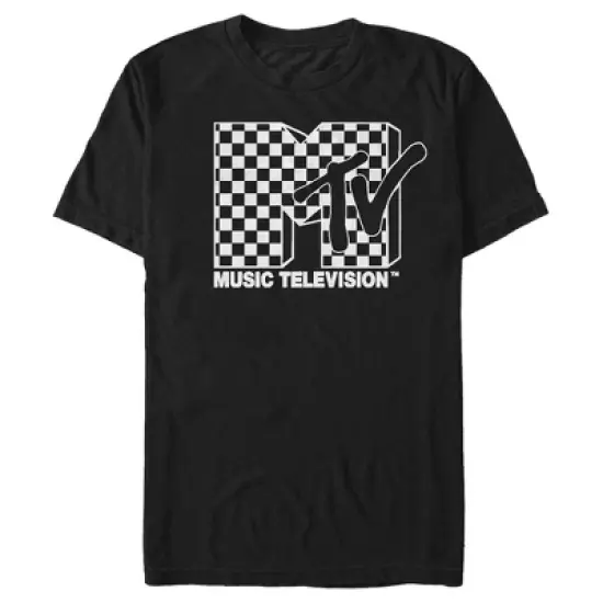 Men's MTV and Checker Logo T-Shirt image {4}