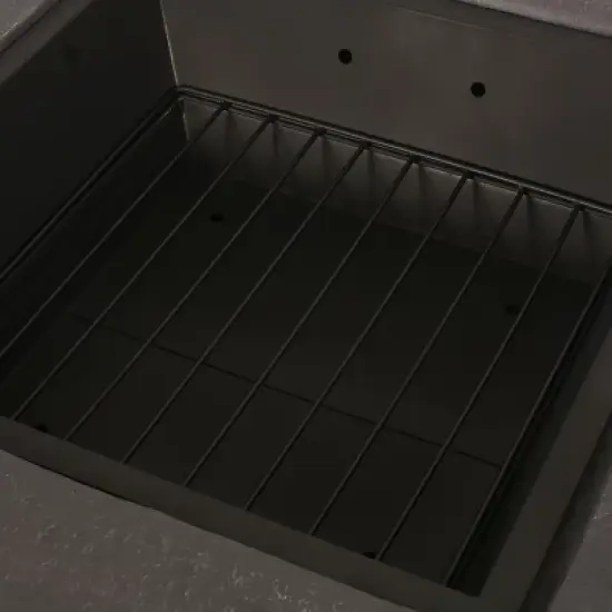 Christopher Knight Home Pickerel Outdoor Lightweight Concrete Wood Burning Square Fire Pit, Stone Finish image {6}