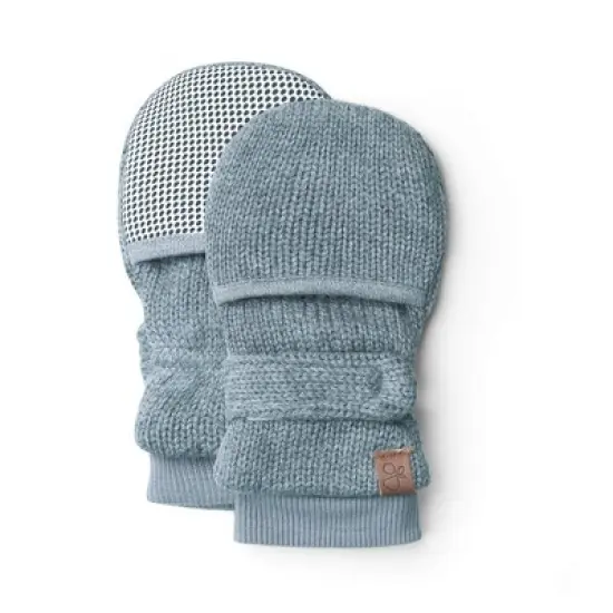 Goumikids Organic Cotton Knit Stay-On Baby Mitts image {3}