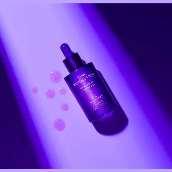 Missha Time Revolution Night Repair Ampoule 5X -1.69 fl.oz. image {2}