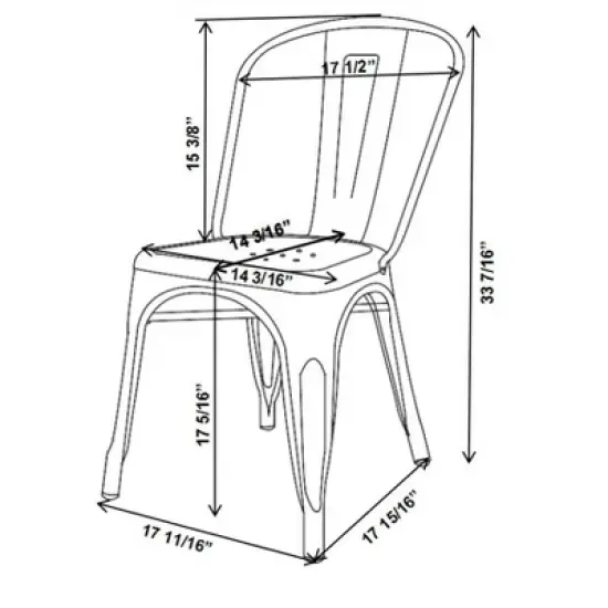 Carlisle High Back Dining Chair - Threshold image {7}