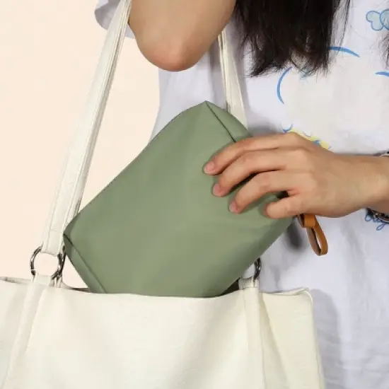 Unique Bargains Women's Portable Large Travel Makeup Bag 1 Pc image {5}