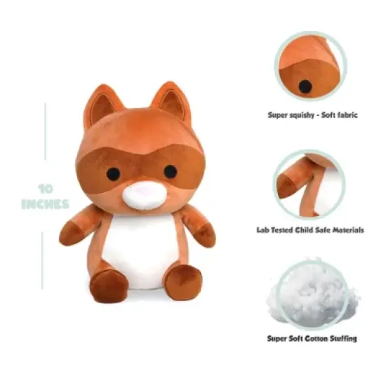 Avocatt Brown Raccoon Plush image {1}
