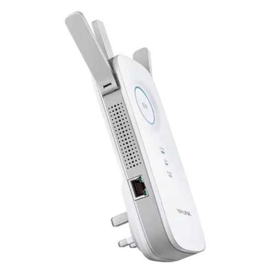 TP-LINK AC1750 Wi-Fi Dual Band Plug In Range Extender - White (RE450) image {1}