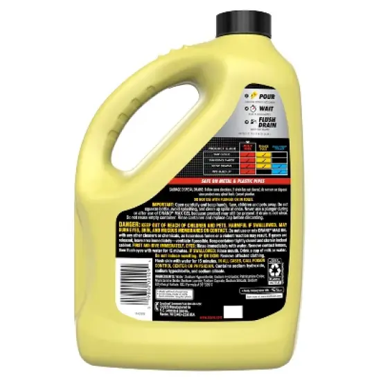 Drano Max Gel Clog Remover - 128oz image {1}