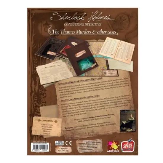 Space Cowboys Sherlock Holmes: The Thames Murders & Other Cases Game image {2}