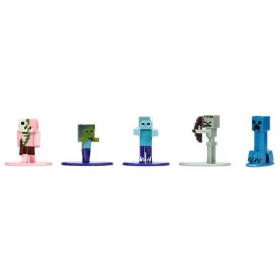 Jada Toys Nano Metalfigs Minecraft Die-Cast Figures 1.65" 20-Pack image {5}