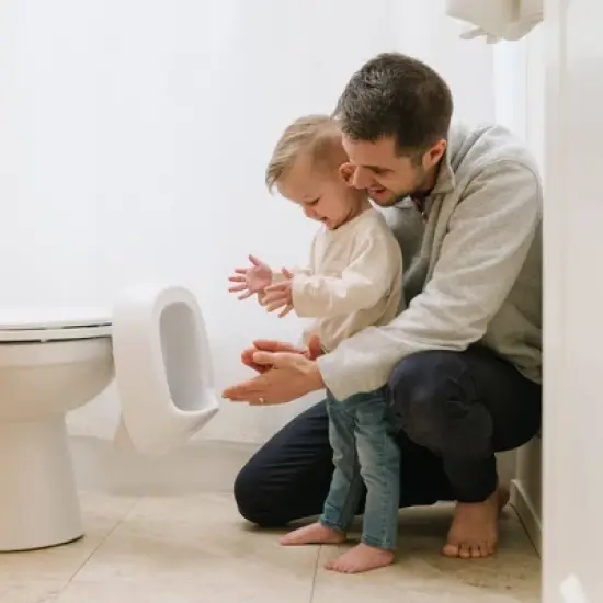 The First Years Sit or Stand Potty & Urinal 2-in-1 Potty Training Chair image {6}