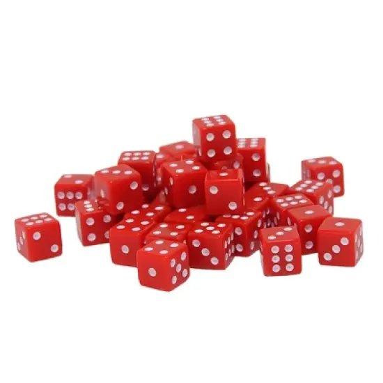WE Games Square Cornered Dice - 100 Pack image {3}