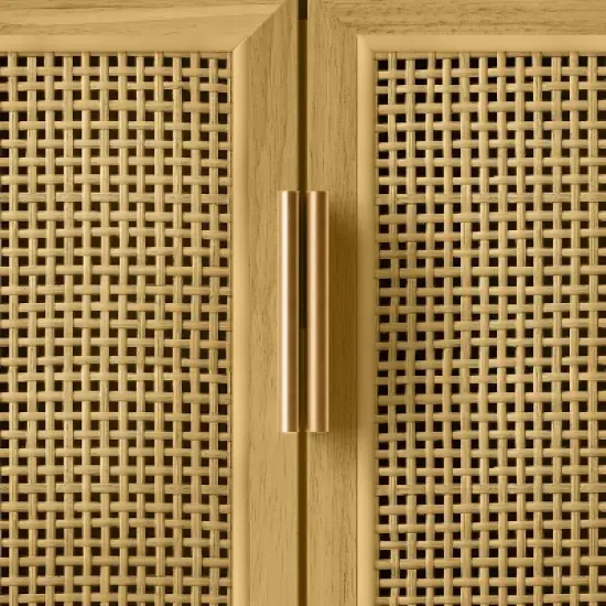 Wood & Cane Bathroom Vanity - Hearth & Hand&trade; with Magnolia image {6}