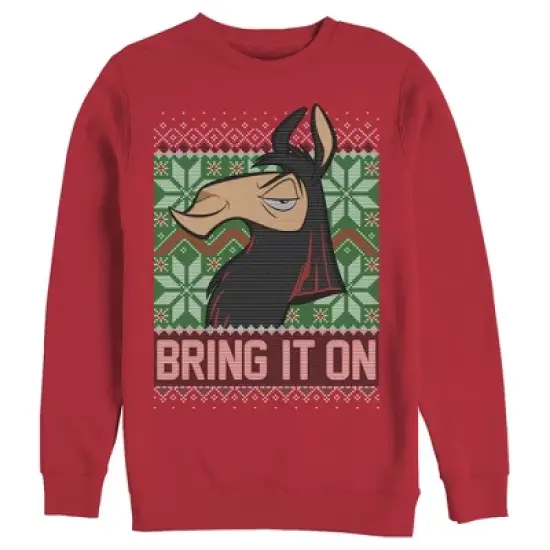Men's The Emperor's New Groove Christmas Bring It On Sweatshirt image {2}