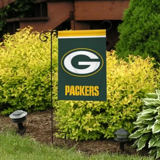 Briarwood Lane Green Bay Packers Garden Flag NFL Licensed 18" x 12.5" image {3}