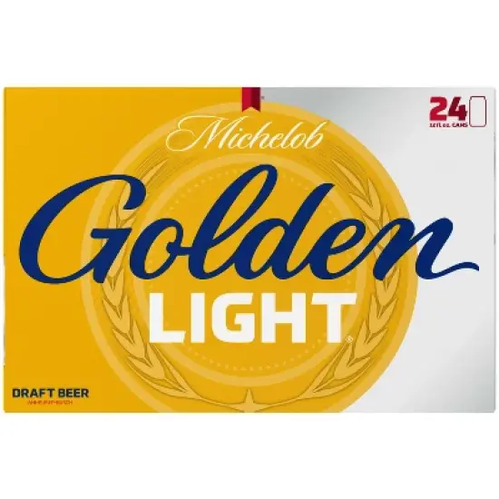 Michelob Golden Light Draft Beer - 24pk/12 fl oz Cans image {4}
