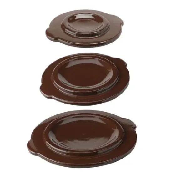 Ohio Stoneware Ceramic Lid Cover for Pickling Fermenting Crocks image {4}