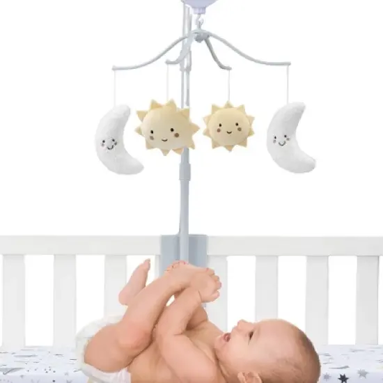 Bedtime Originals Little Star Musical Baby Crib Mobile by Lambs & Ivy image {1}