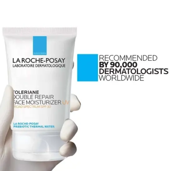 La Roche Posay Toleriane Face Moisturizer Sunscreen with Ceramide and Niacinamide - SPF 30 image {7}