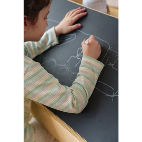 Ash - Wood Adjustable Learning Tent with Desk and Chair image {4}