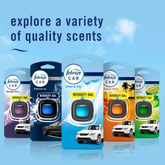 Febreze Car Clips Sidecap - Linen & Sky image {8}