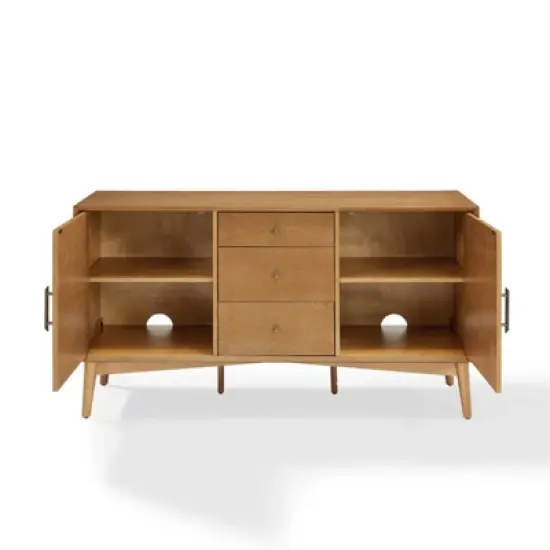 Wood Buffet in Acorn Brown-Pemberly Row image {2}