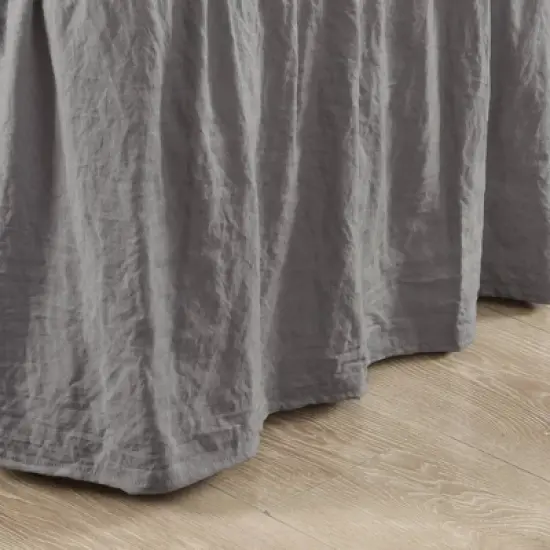 Ruched Ruffle Elastic Easy Wrap Around Bedskirt - Lush D&eacute;cor image {4}