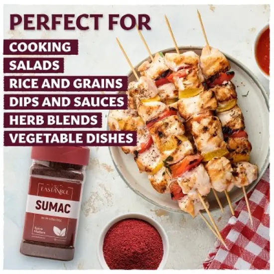 Eastanbul Ground Sumac Spice, Ground Sumac, Mediterranean Harvest Sumac, 6.4oz image {2}