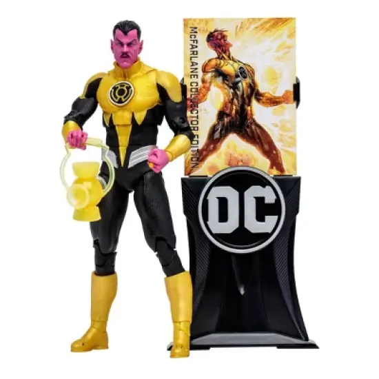 McFarlane Toys DC Comics Collector Series Figure - WV2 Sinestro image {3}