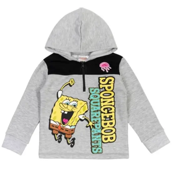 SpongeBob SquarePants Fleece Half-Zip Hoodie image {2}