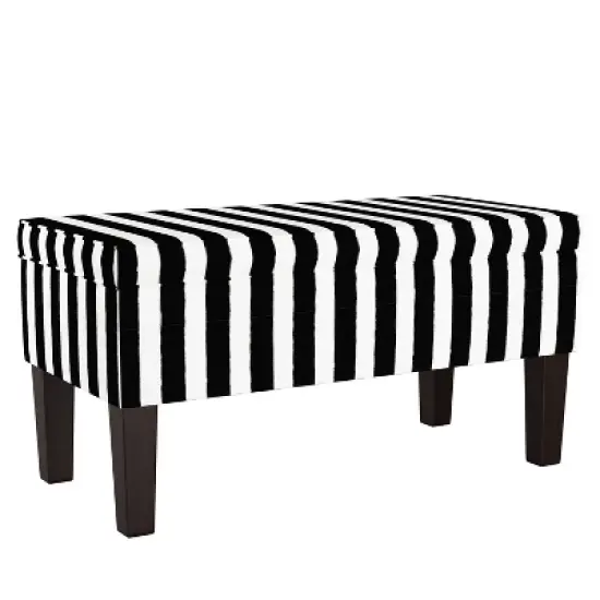 Lizzie Storage Bench in Patterns - Skyline Furniture image {6}