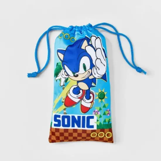 Boys' Sonic the Hedgehog Blue Light Square Glasses - Blue image {2}
