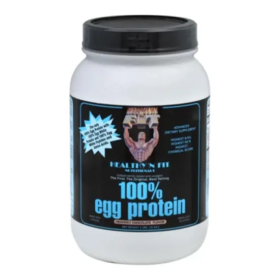 Healthy 'N Fit 100% Egg Protein Powder Chocolate - 2 lb image {2}