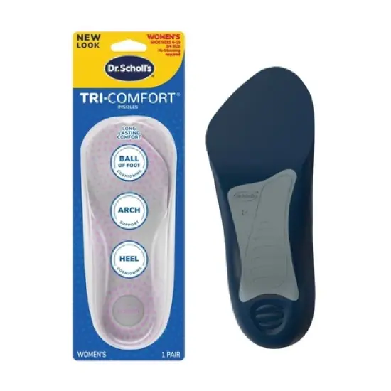 Dr. Scholl's Comfort Tri-Comfort Shoe Insoles for Women - Size 6-10 image {10}