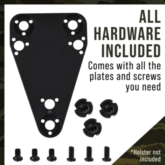 Impresa Holster Adapter for Blackhawk Holster & for Safariland Drop Leg Holster - Molle Holster Adapter Conversion Kit image {4}