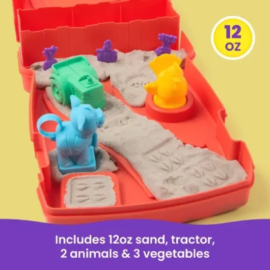Kinetic Sand Sandy Farm Set image {4}