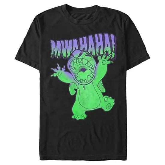 Men's Lilo & Stitch Mwahaha Halloween Horror T-Shirt image {4}