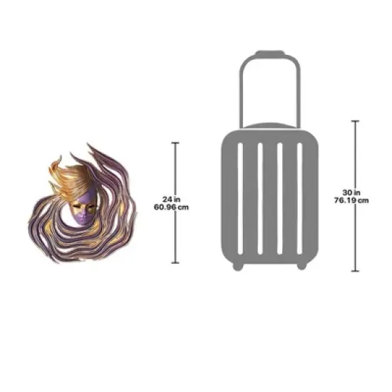 Design Toscano Viareggio Carnivale Wall Mask Sculpture image {4}