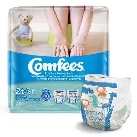 Comfees Toddler Training Pants, Moderate Absorbency image {1}