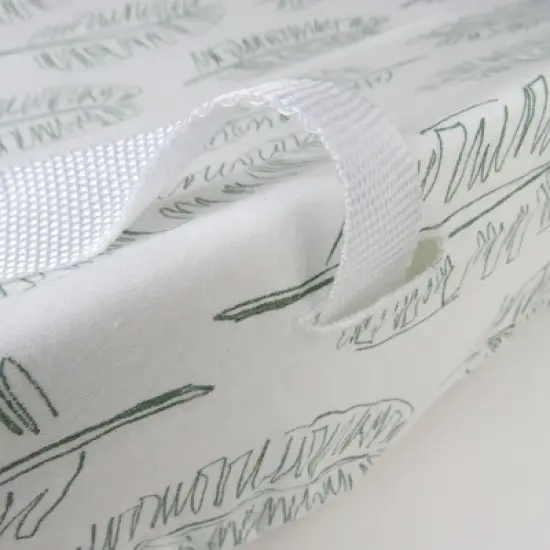 Honest Baby Organic Changing Pad Cover - Jumbo Leaf Sage image {2}