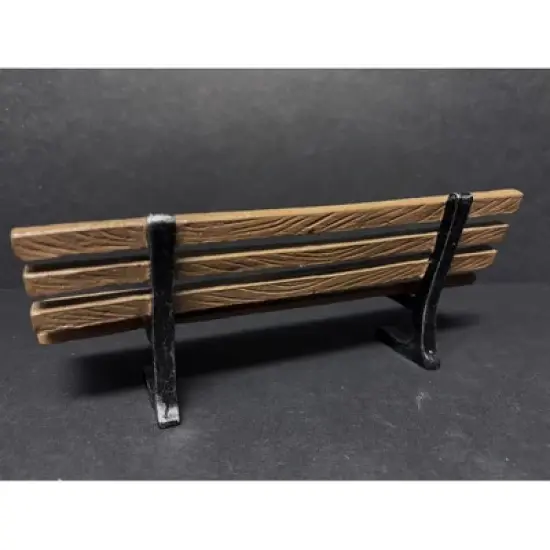 Park Bench 2 piece Accessory Set for 1/24 Scale Models by American Diorama image {1}