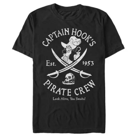 Men's Peter Pan Captain Hook's Pirate Crew T-Shirt image {2}