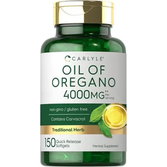 Carlyle Oregano Oil 4000mg | 150 Softgel Capsules image {3}