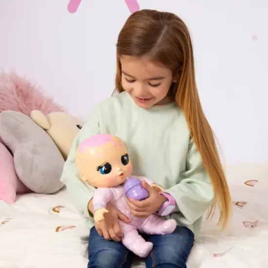 Cry Babies Newborn Coney Interactive Baby Doll with 20+ Baby Sounds and Interactive Bracelet image {6}