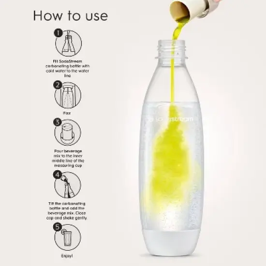 SodaStream Diet Mountain Dew Drink Mix -  14.9 fl oz: Citrus Liquid Concentrate, Kosher, Soda Streamer Flavor image {4}