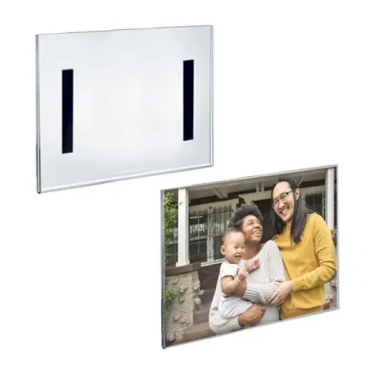 Azar Displays Clear Acrylic Magnet Back Sign Holder Frames, 2-Pack image {5}
